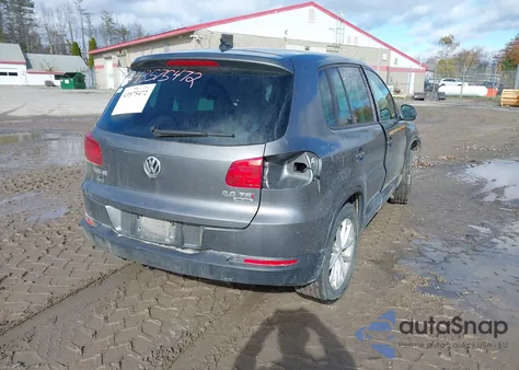 2014 Volkswagen Tiguan Se из США, поврежденный, VIN WVGBV3AX6EW549550